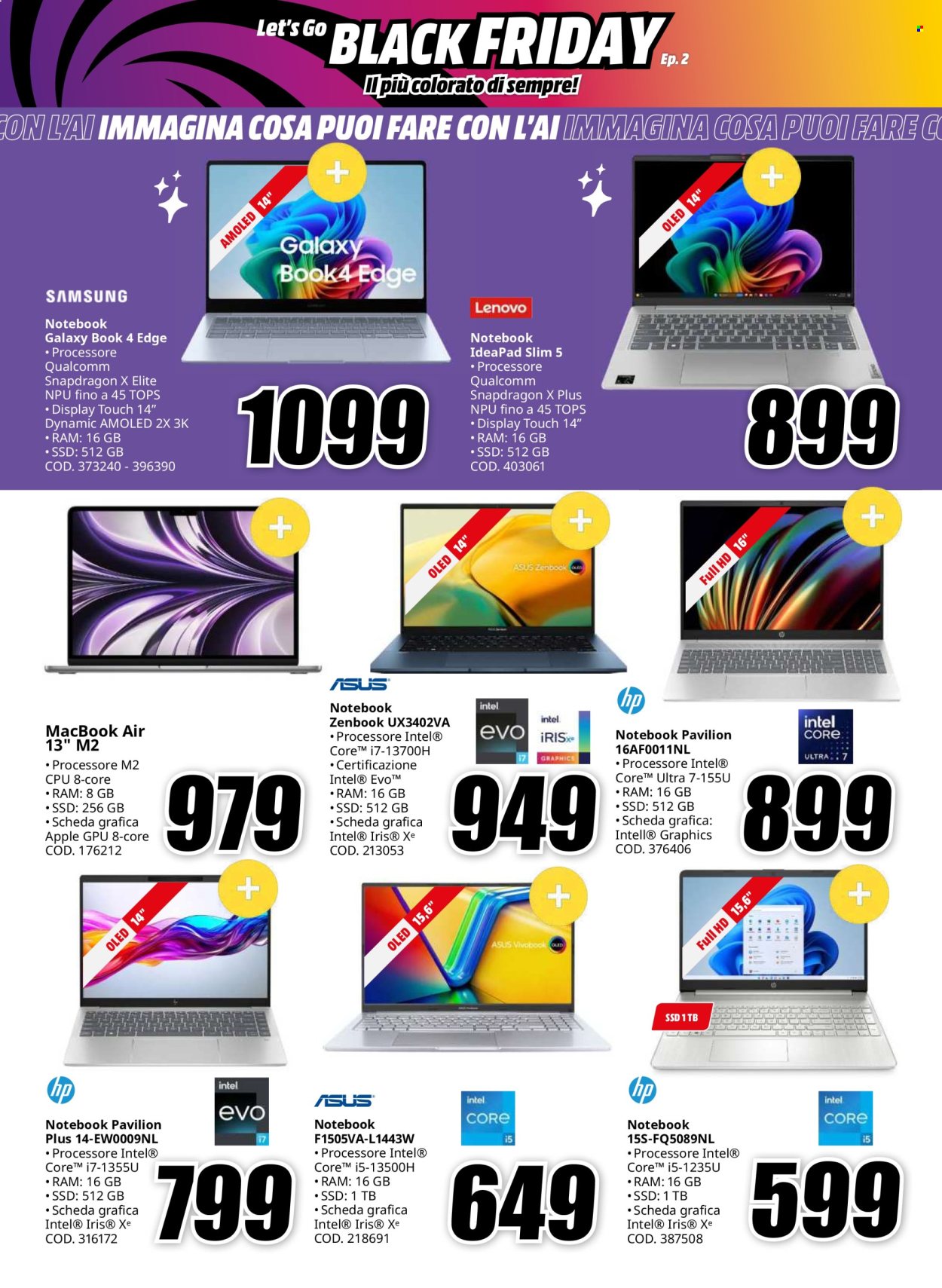 Volantino MediaWorld - 12/11/2024 - 20/11/2024. Pagina 8