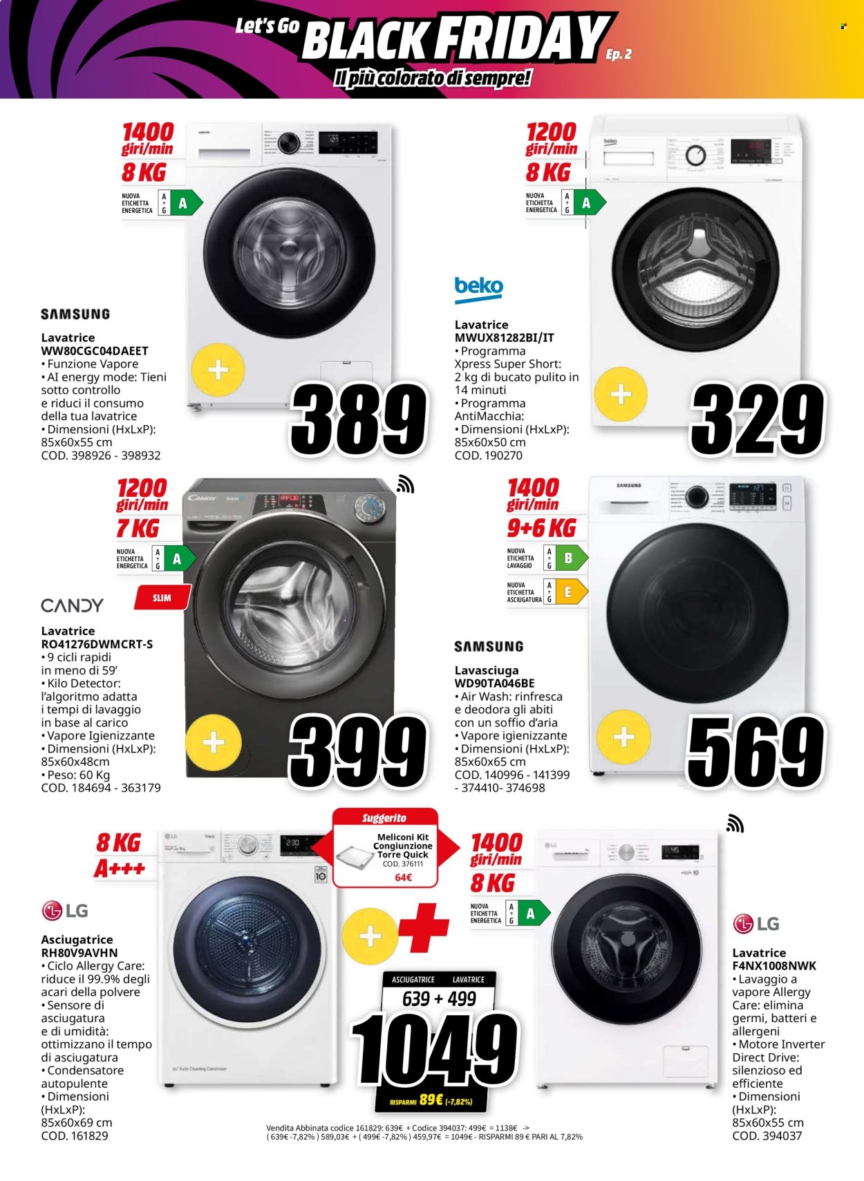 Volantino MediaWorld - 12/11/2024 - 20/11/2024. Pagina 18