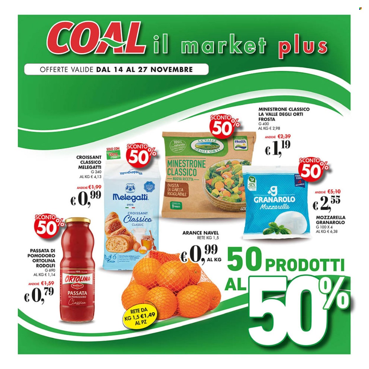 Volantino COAL - 14/11/2024 - 27/11/2024. Pagina 1