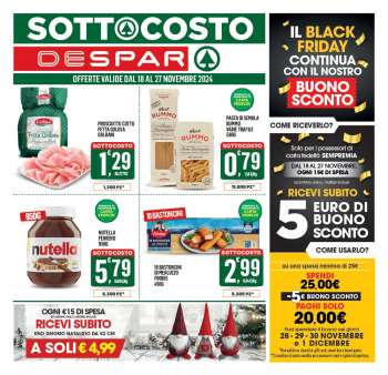 Volantino Despar - 18/11/2024 - 27/11/2024.