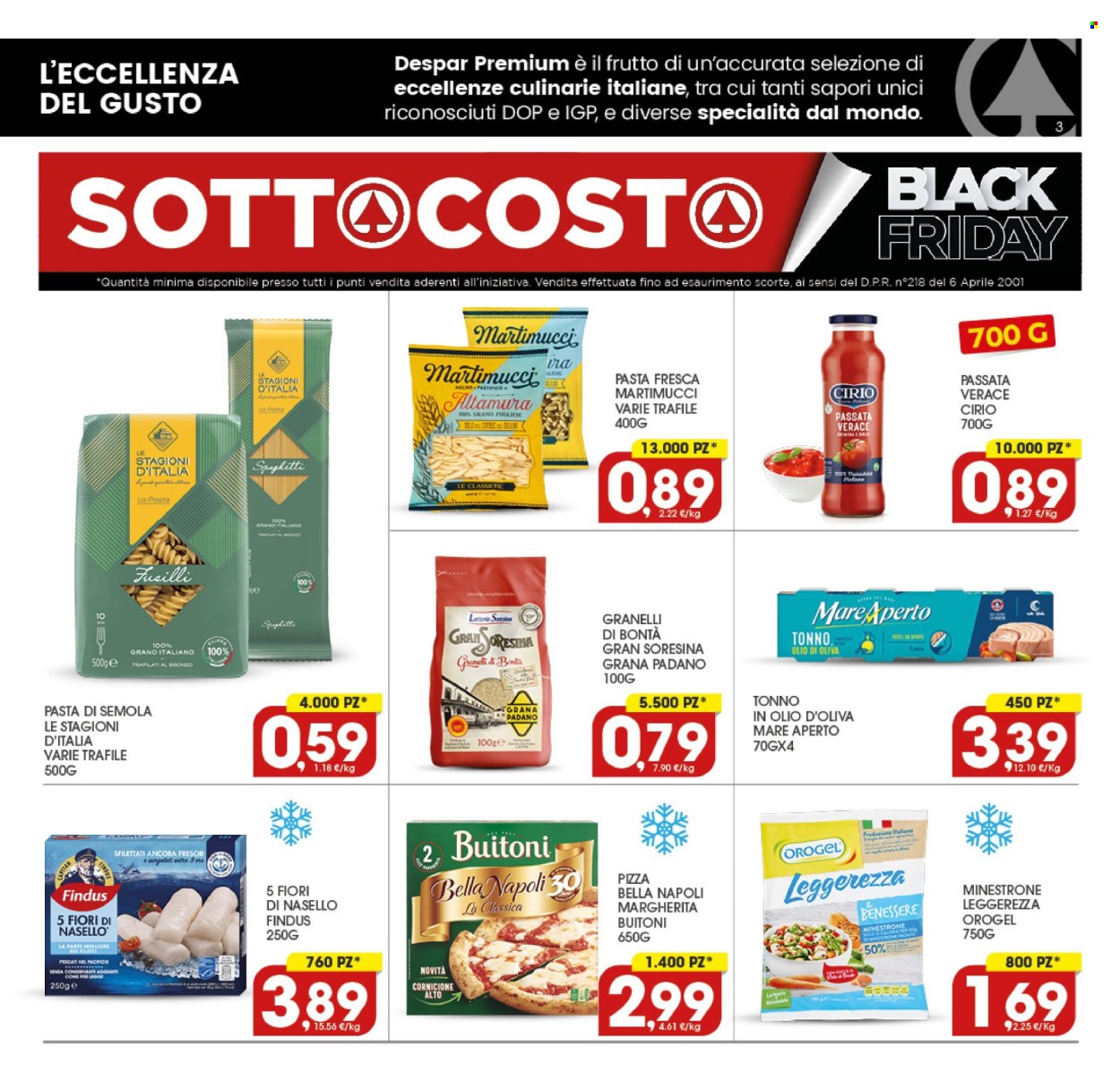 Volantino Eurospar - 18/11/2024 - 27/11/2024. Pagina 3