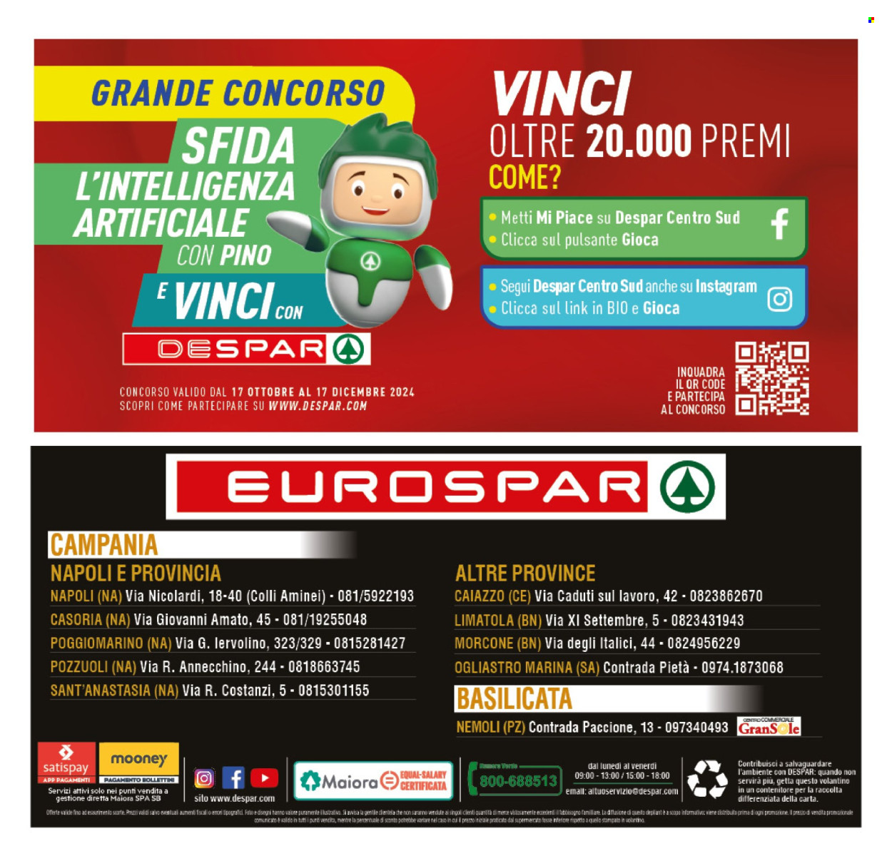 Leták Eurospar - 18.11.2024 - 27.11.2024. Strana 30