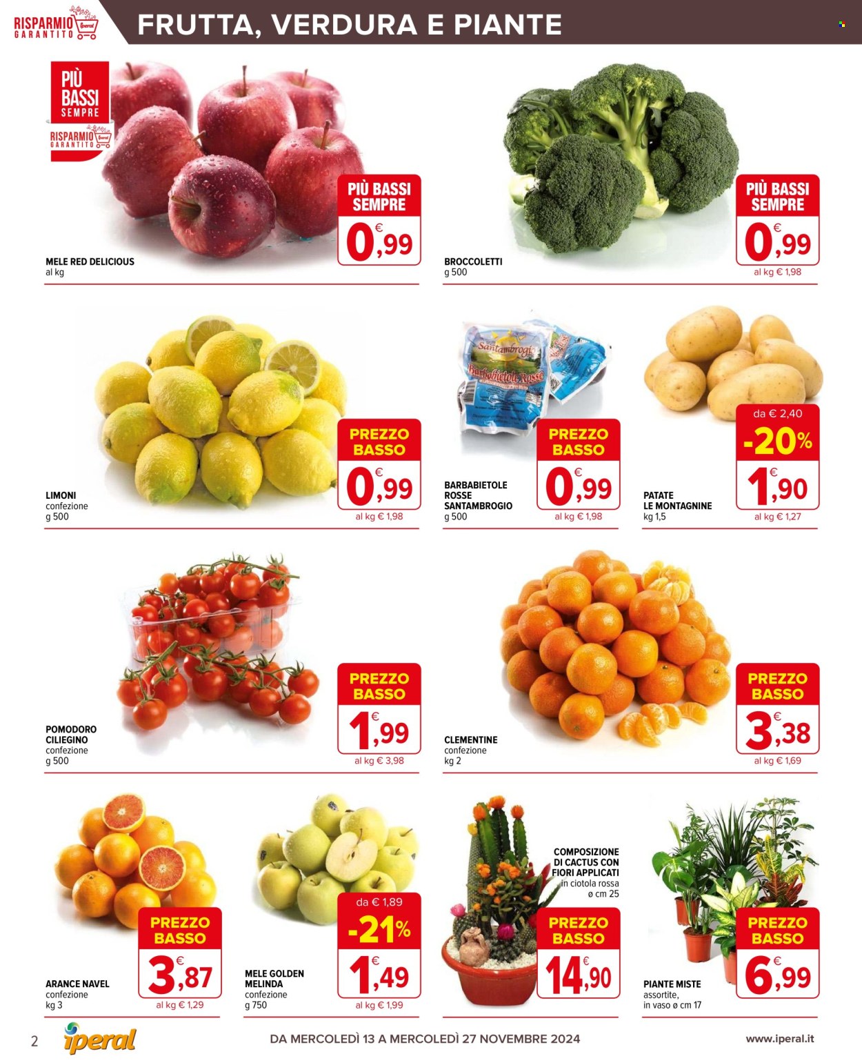 Volantino Iperal - 13/11/2024 - 27/11/2024. Pagina 2