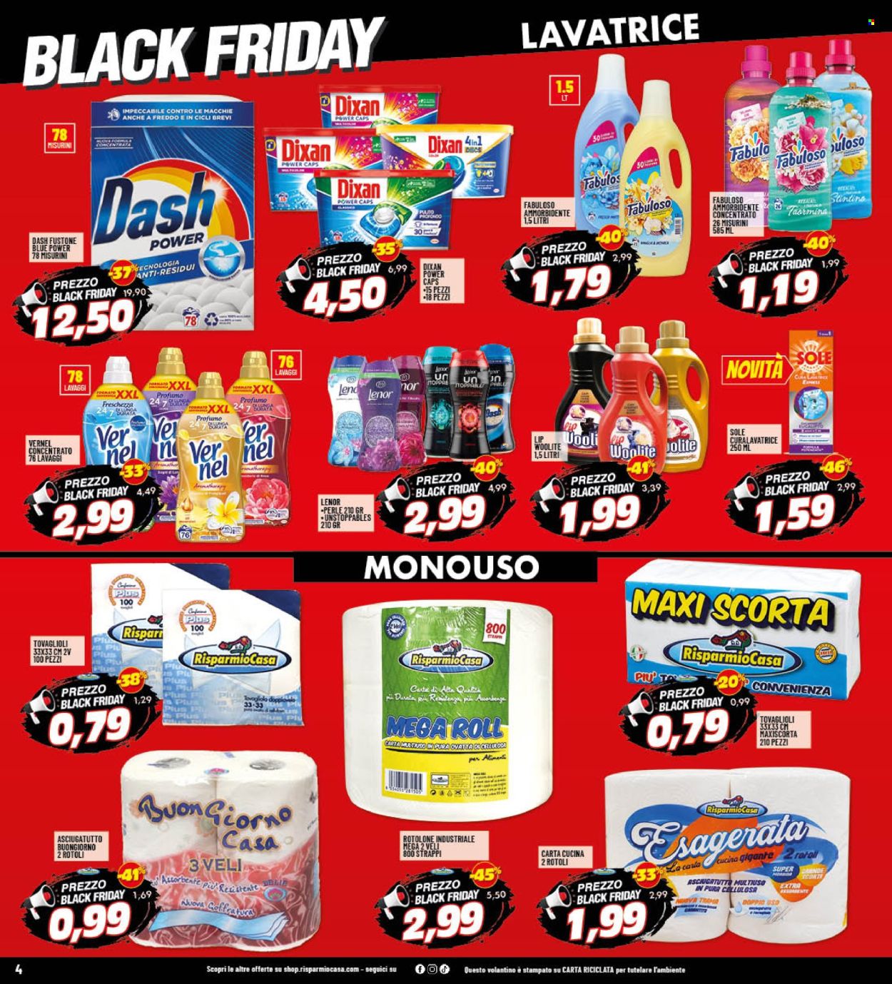 Volantino Risparmio Casa - 14/11/2024 - 21/11/2024. Pagina 4