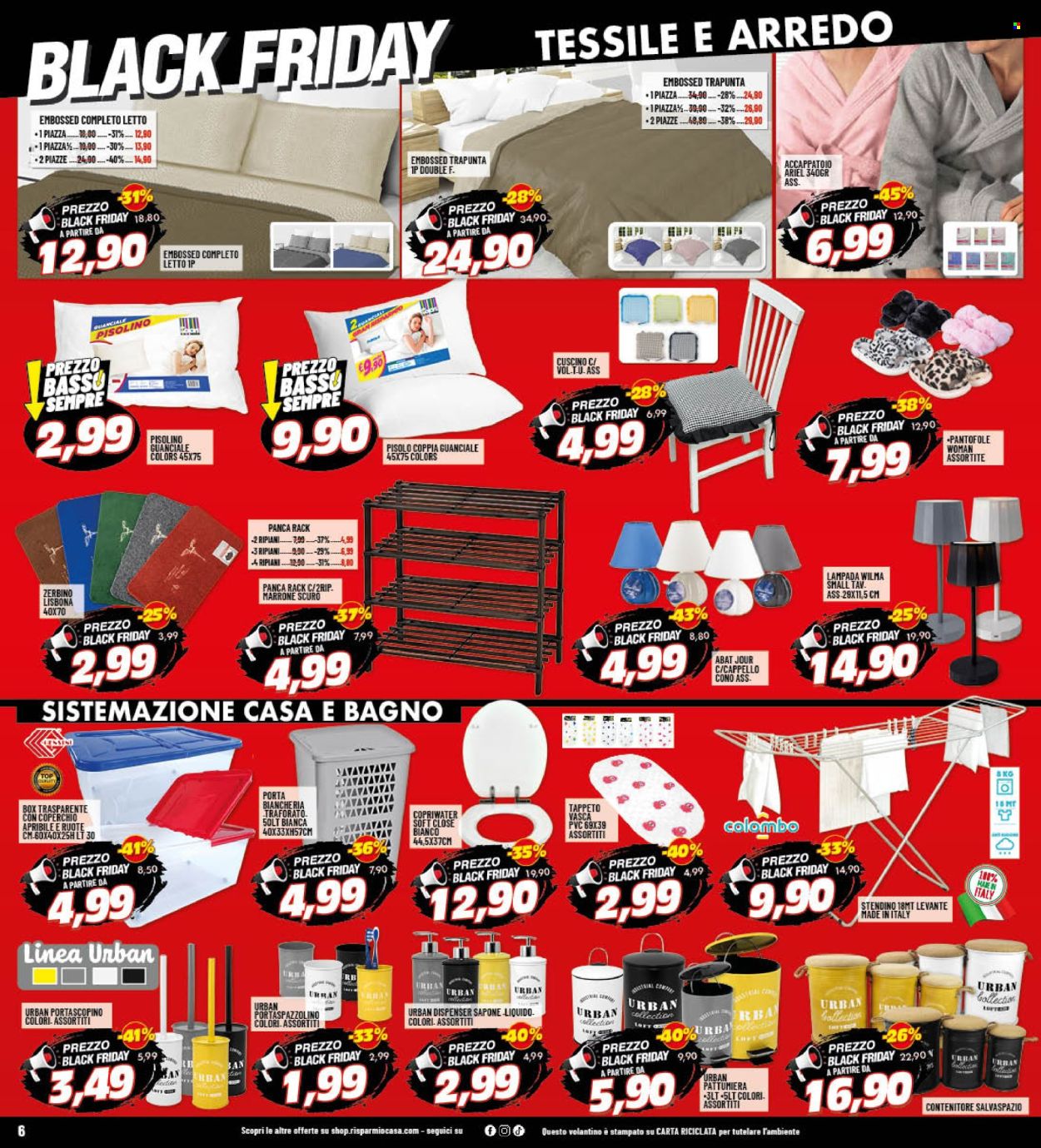 Volantino Risparmio Casa - 14/11/2024 - 21/11/2024. Pagina 6