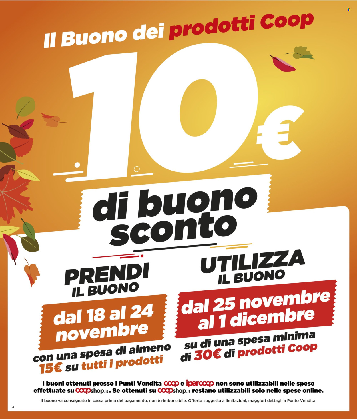Leták Coop - 14.11.2024 - 27.11.2024. Strana 4