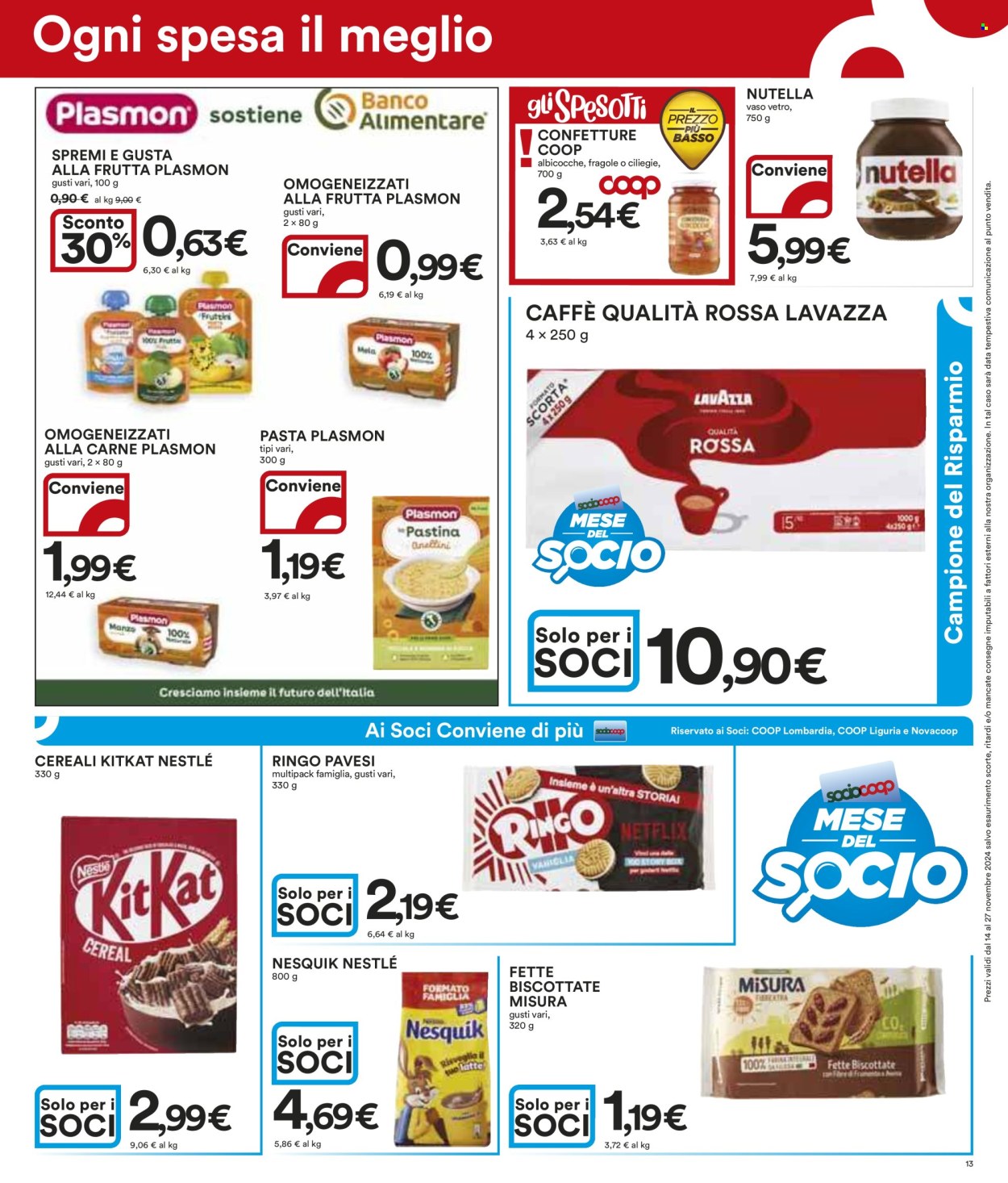 Leták Coop - 14.11.2024 - 27.11.2024. Strana 13