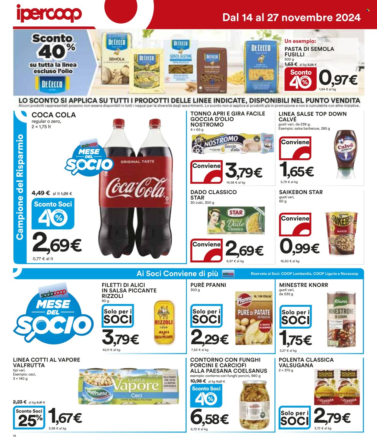 Volantino Coop - 14/11/2024 - 27/11/2024. Pagina 14