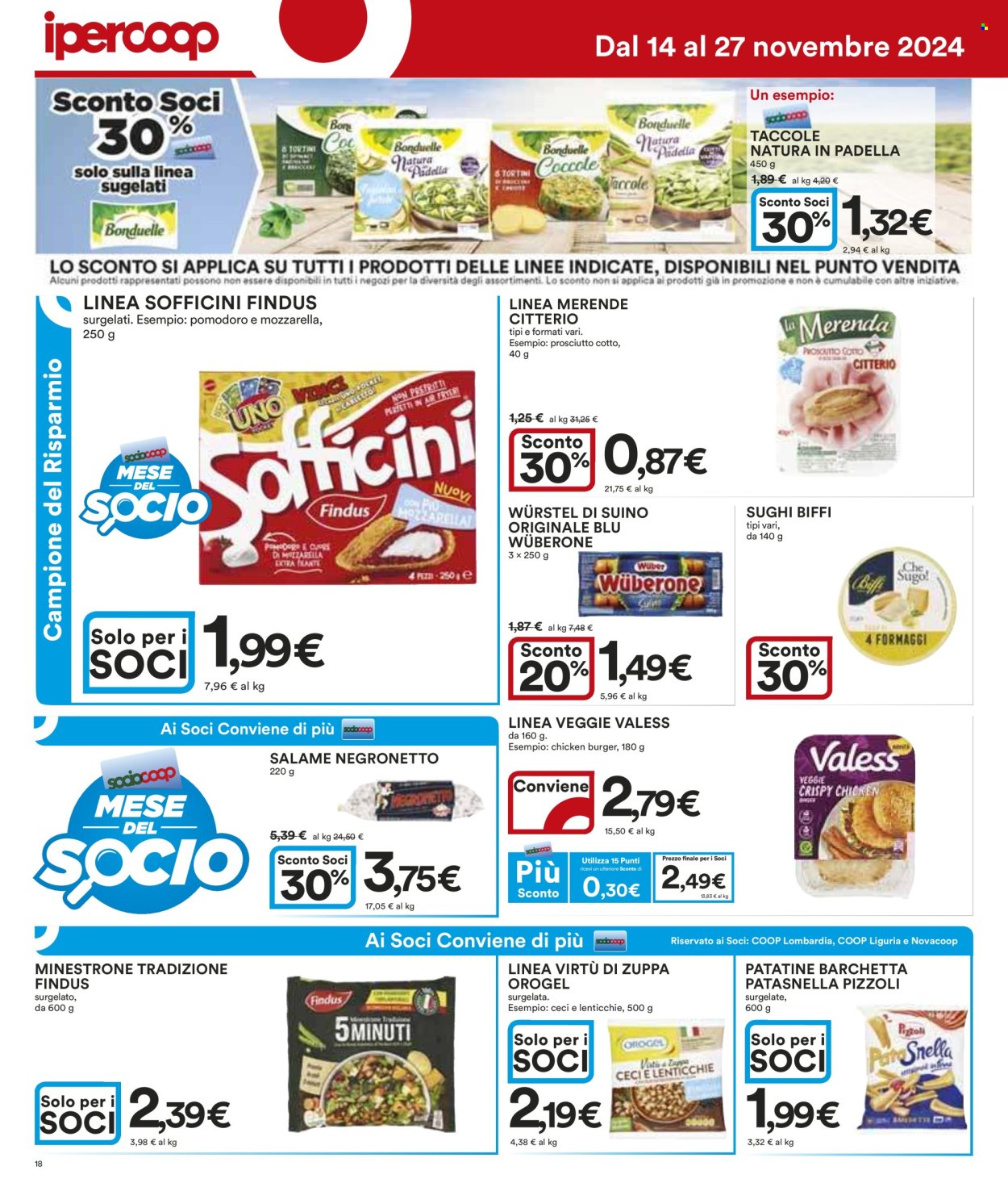Volantino Coop - 14/11/2024 - 27/11/2024. Pagina 18