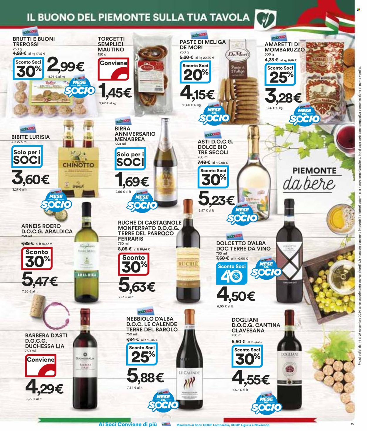 Volantino Coop - 14/11/2024 - 27/11/2024. Pagina 27