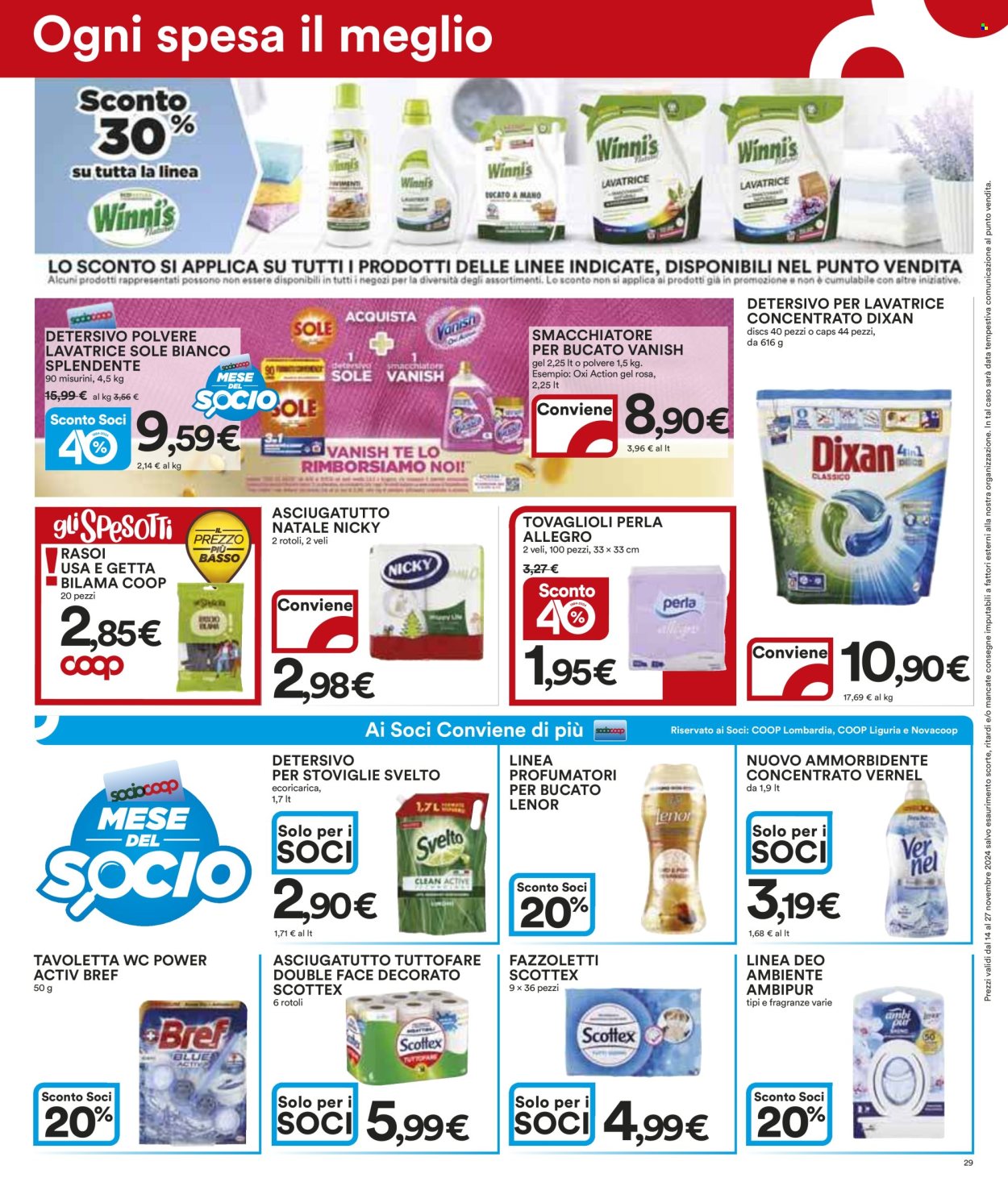 Volantino Coop - 14/11/2024 - 27/11/2024. Pagina 29