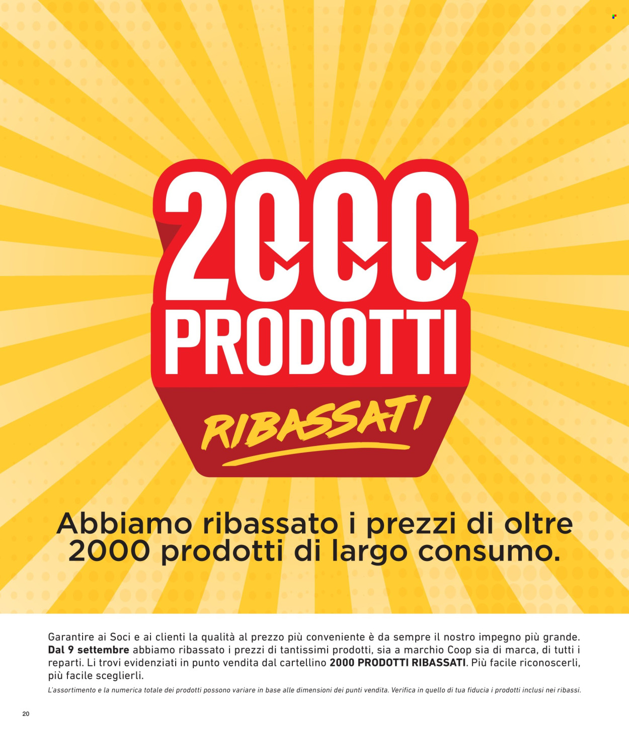 Volantino Coop - 14/11/2024 - 27/11/2024. Pagina 20