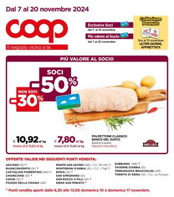 Volantino Coop - 6/11/2024 - 19/11/2024.