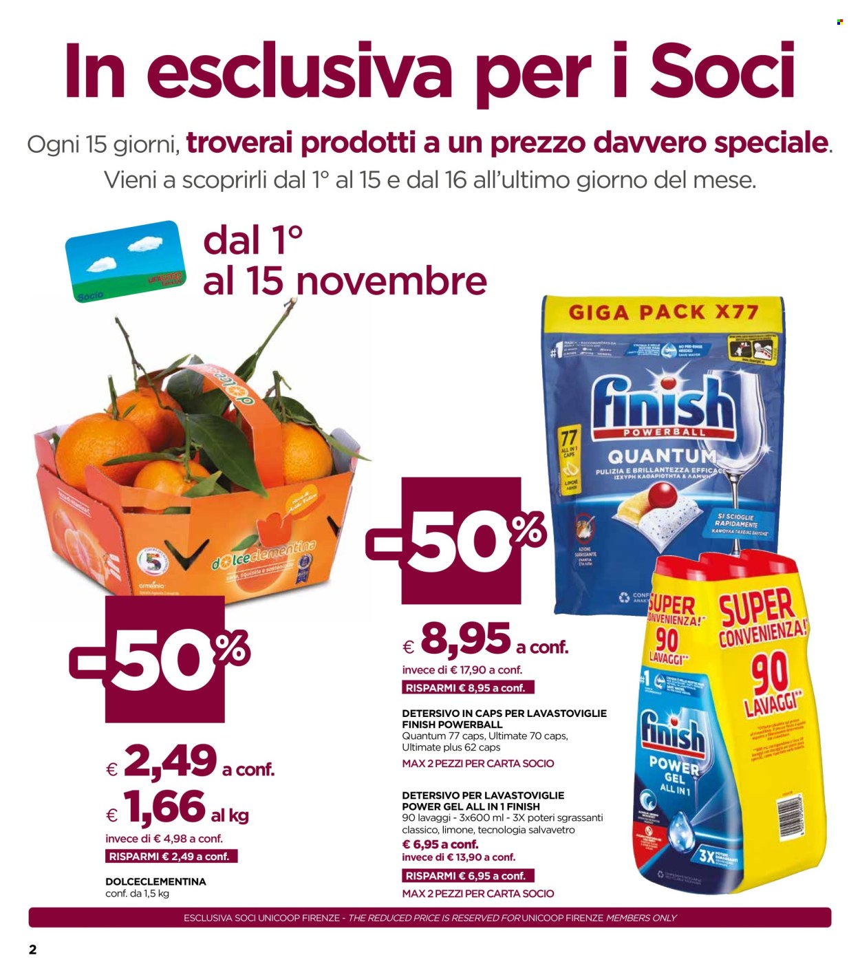 Leták Coop - 6.11.2024 - 19.11.2024. Strana 2
