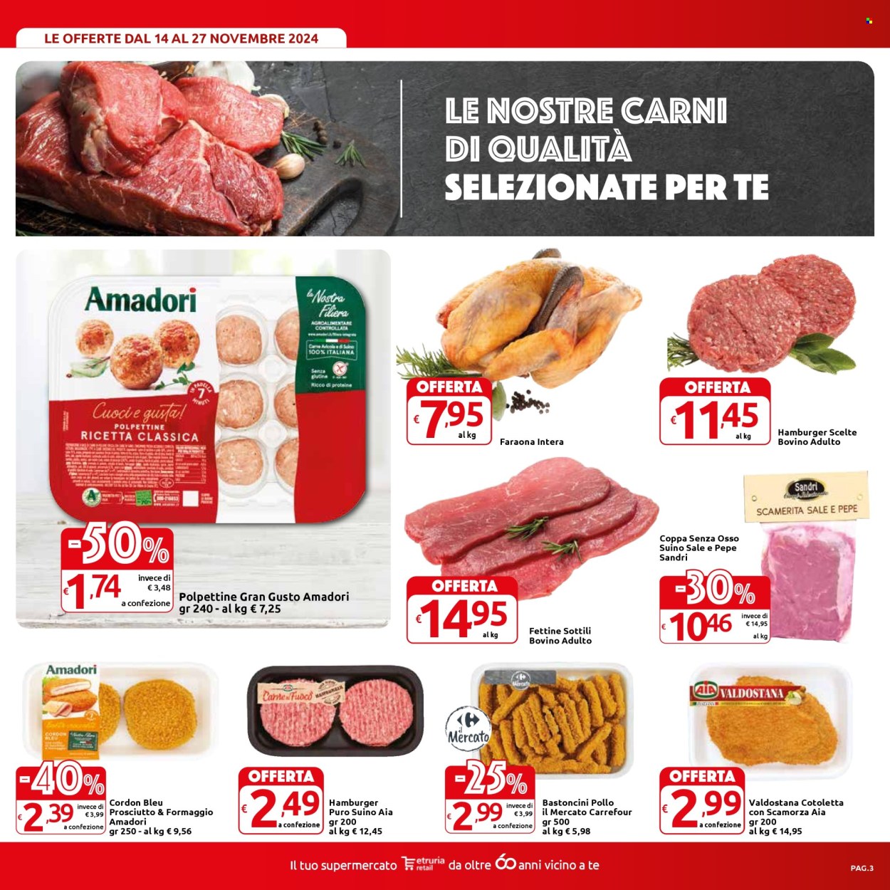 Leták Carrefour - 14.11.2024 - 27.11.2024. Strana 3