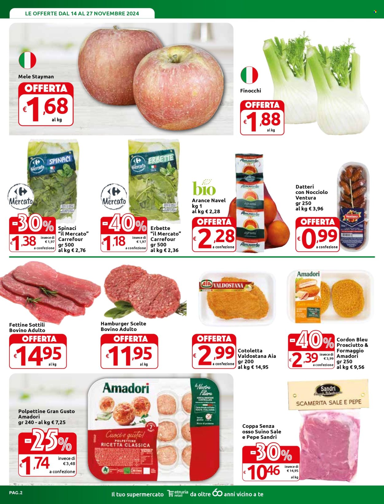 Volantino Carrefour - 14/11/2024 - 27/11/2024. Pagina 2