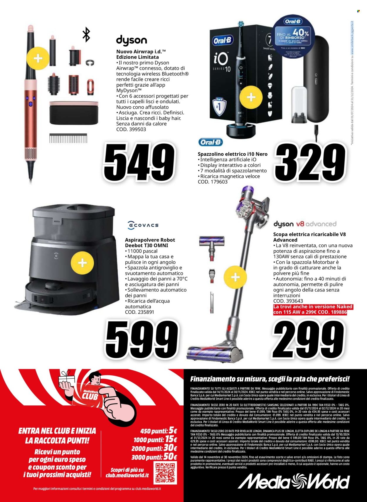 Volantino MediaWorld - 14/11/2024 - 30/11/2024. Pagina 32