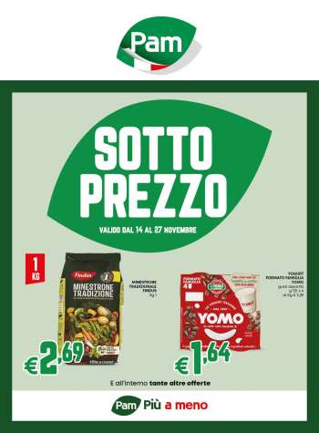 Volantino Pam Panorama - 14/11/2024 - 27/11/2024.