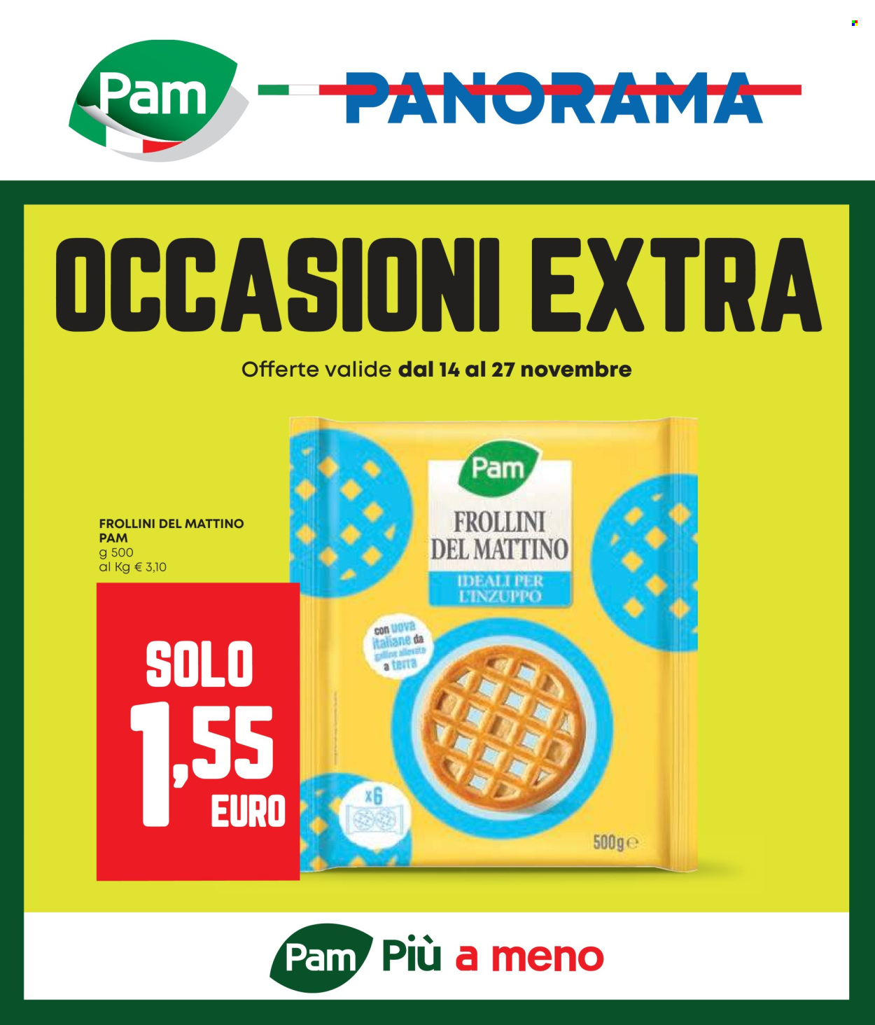 Volantino Pam Panorama - 14/11/2024 - 27/11/2024. Pagina 1