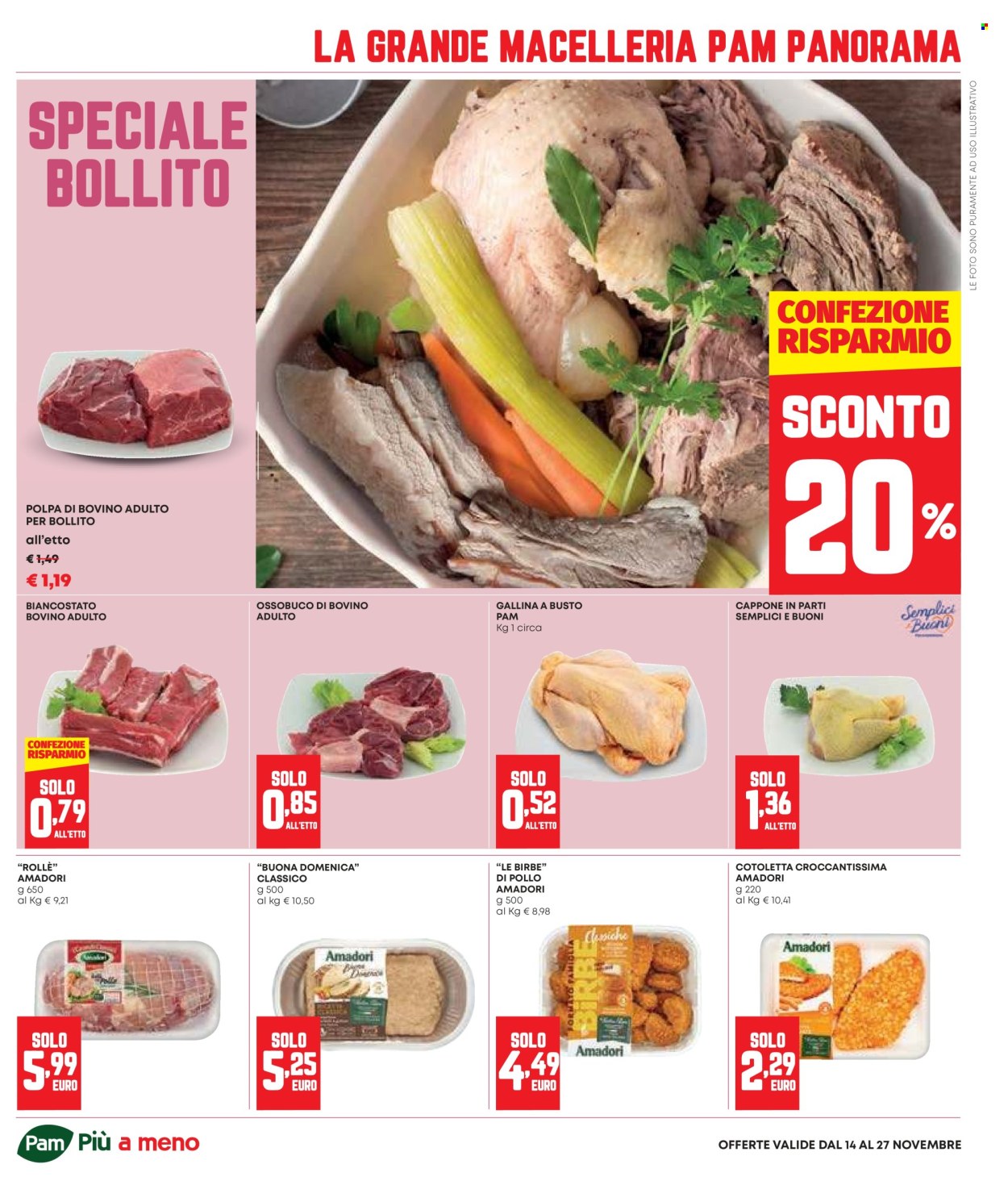 Volantino Pam Panorama - 14/11/2024 - 27/11/2024. Pagina 23