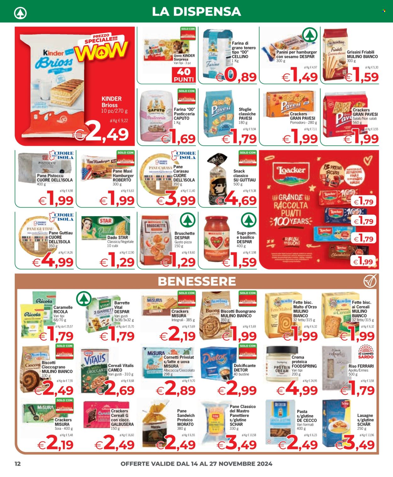 Volantino Despar - 14/11/2024 - 27/11/2024. Pagina 12
