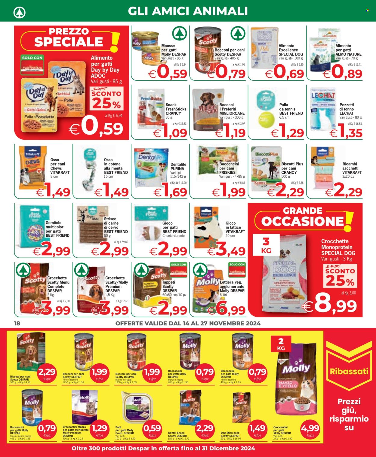 Volantino Despar - 14/11/2024 - 27/11/2024. Pagina 18