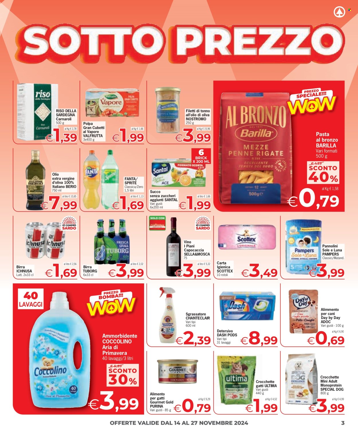 Leták Eurospar - 14.11.2024 - 27.11.2024. Strana 3
