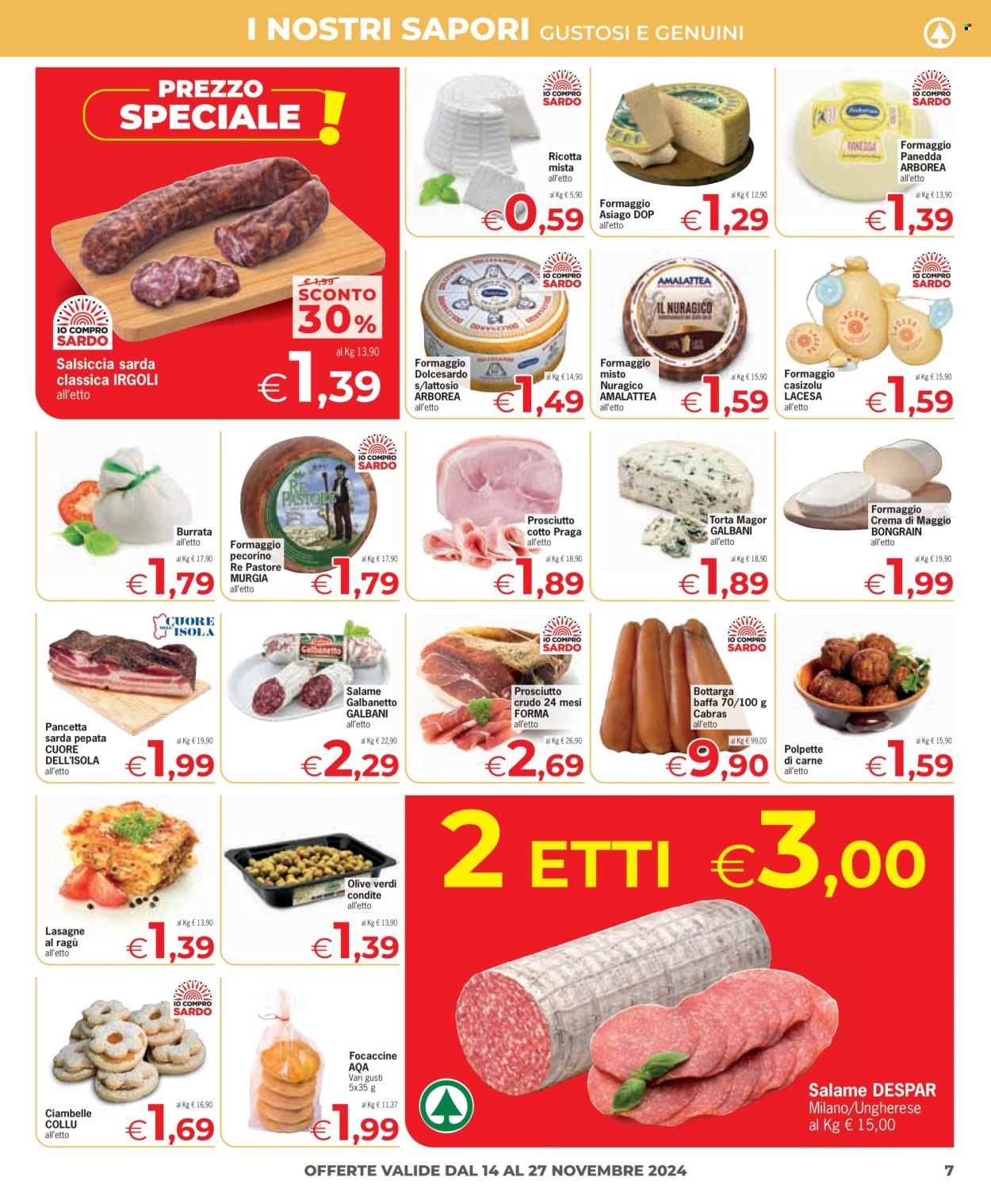 Leták Eurospar - 14.11.2024 - 27.11.2024. Strana 7