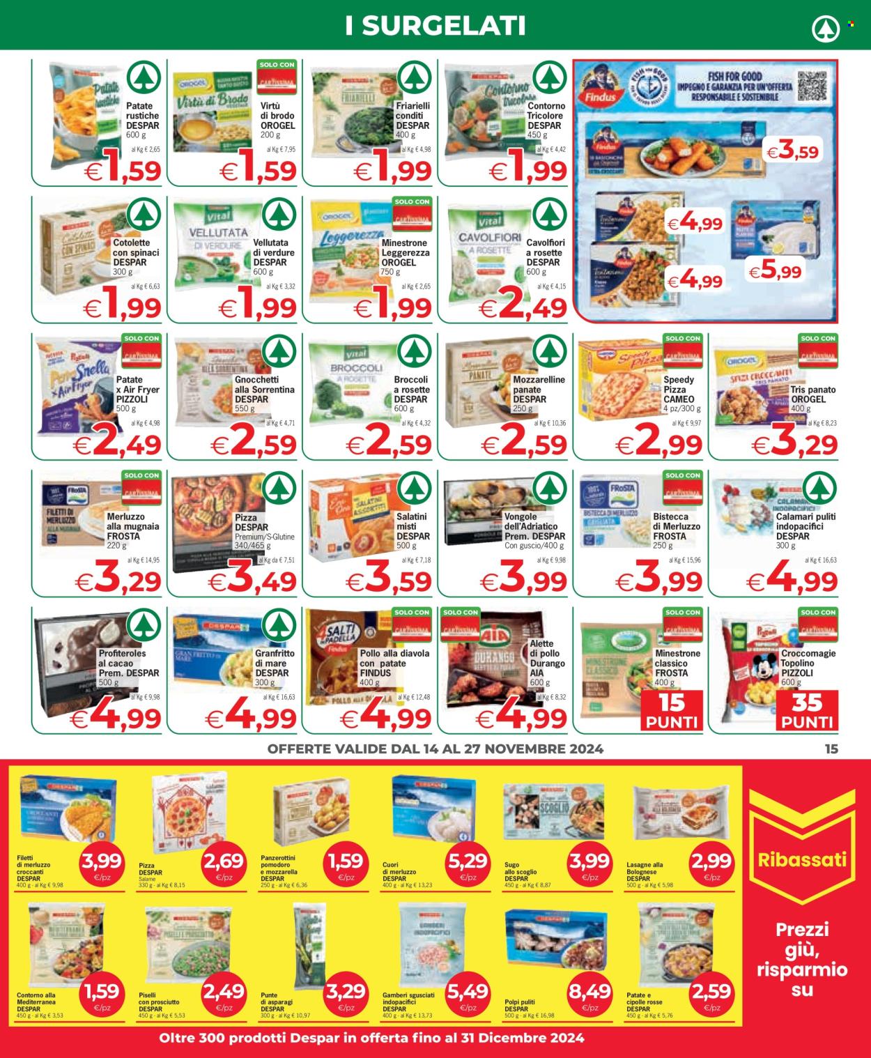 Volantino Eurospar - 14/11/2024 - 27/11/2024. Pagina 15