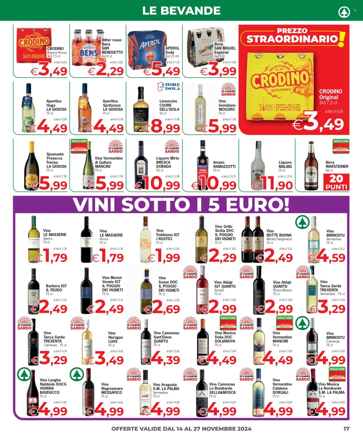 Leták Eurospar - 14.11.2024 - 27.11.2024. Strana 17