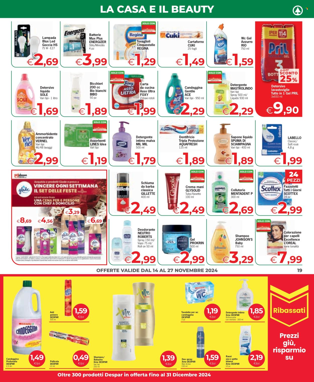 Leták Eurospar - 14.11.2024 - 27.11.2024. Strana 19