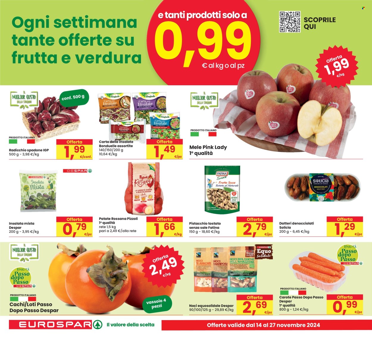 Volantino Eurospar - 14/11/2024 - 27/11/2024. Pagina 8