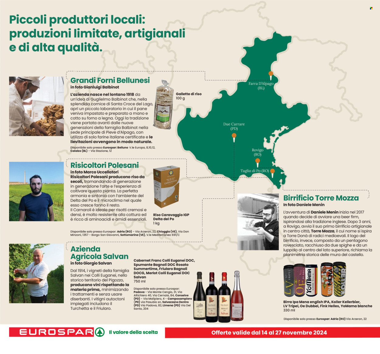 Volantino Eurospar - 14/11/2024 - 27/11/2024. Pagina 16