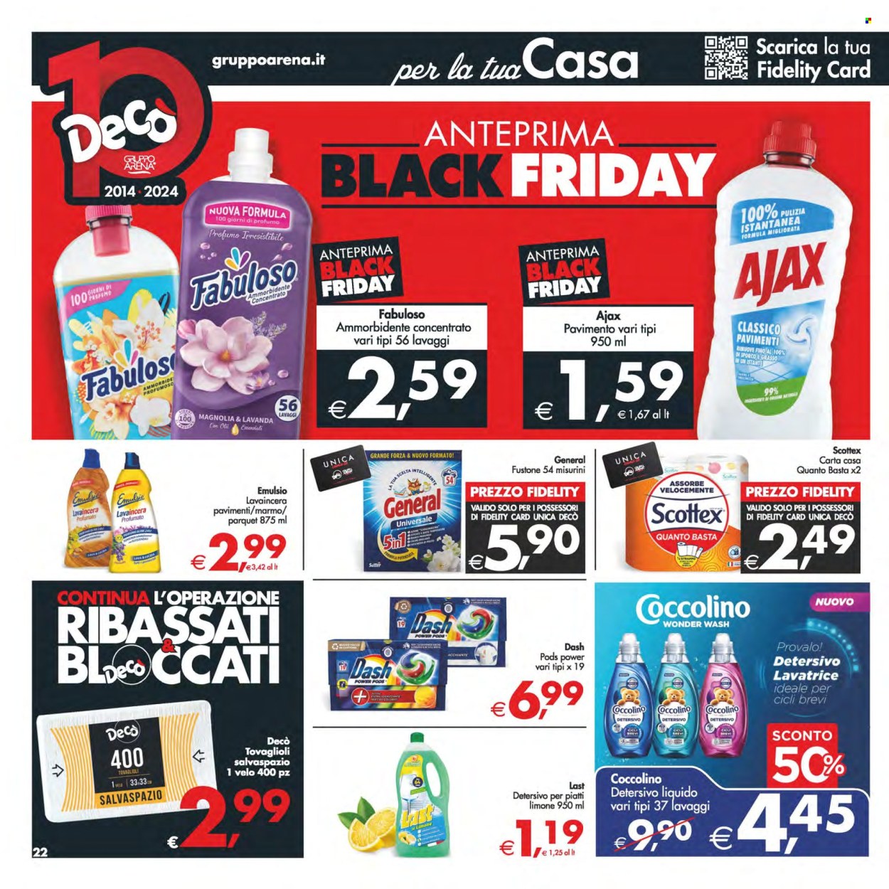 Volantino Deco - 15/11/2024 - 25/11/2024. Pagina 22