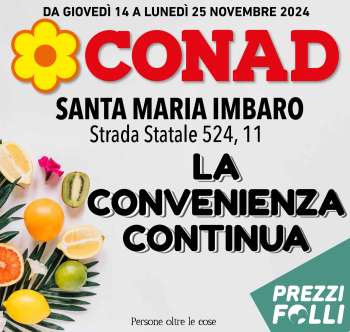 Volantino Conad - 14/11/2024 - 25/11/2024.