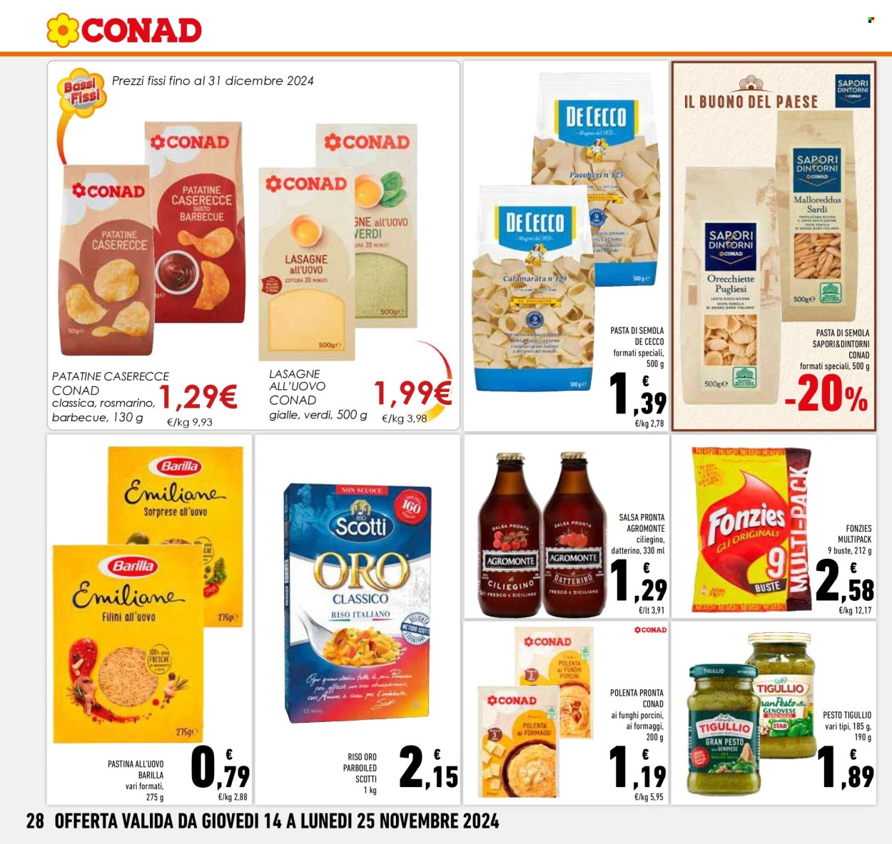 Leták Conad - 14.11.2024 - 25.11.2024. Strana 28