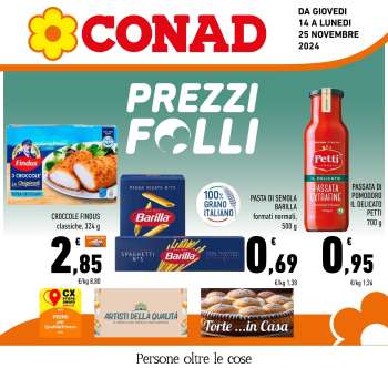 Volantino Conad - 14/11/2024 - 25/11/2024.