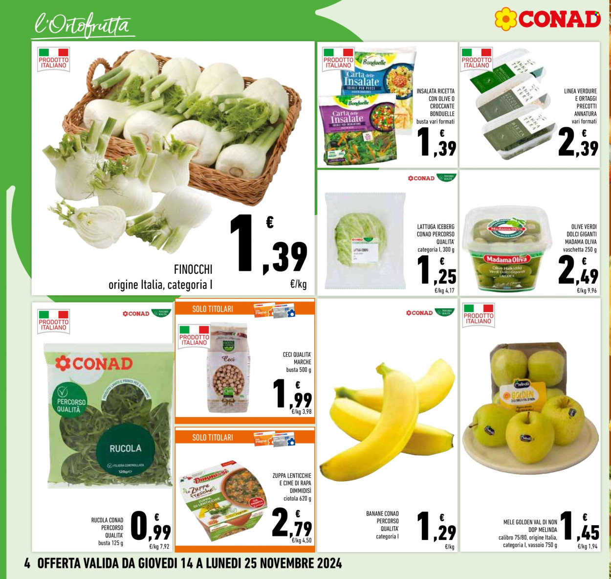 Volantino Conad - 14/11/2024 - 25/11/2024. Pagina 4