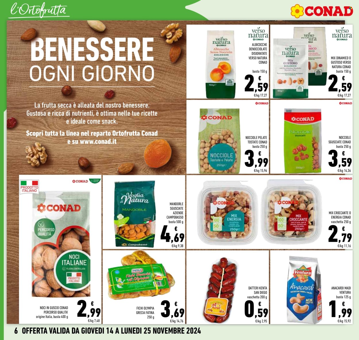 Volantino Conad - 14/11/2024 - 25/11/2024. Pagina 6