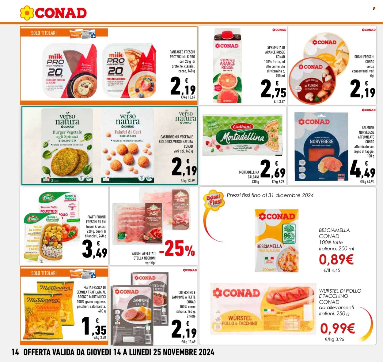 Volantino Conad - 14/11/2024 - 25/11/2024. Pagina 14