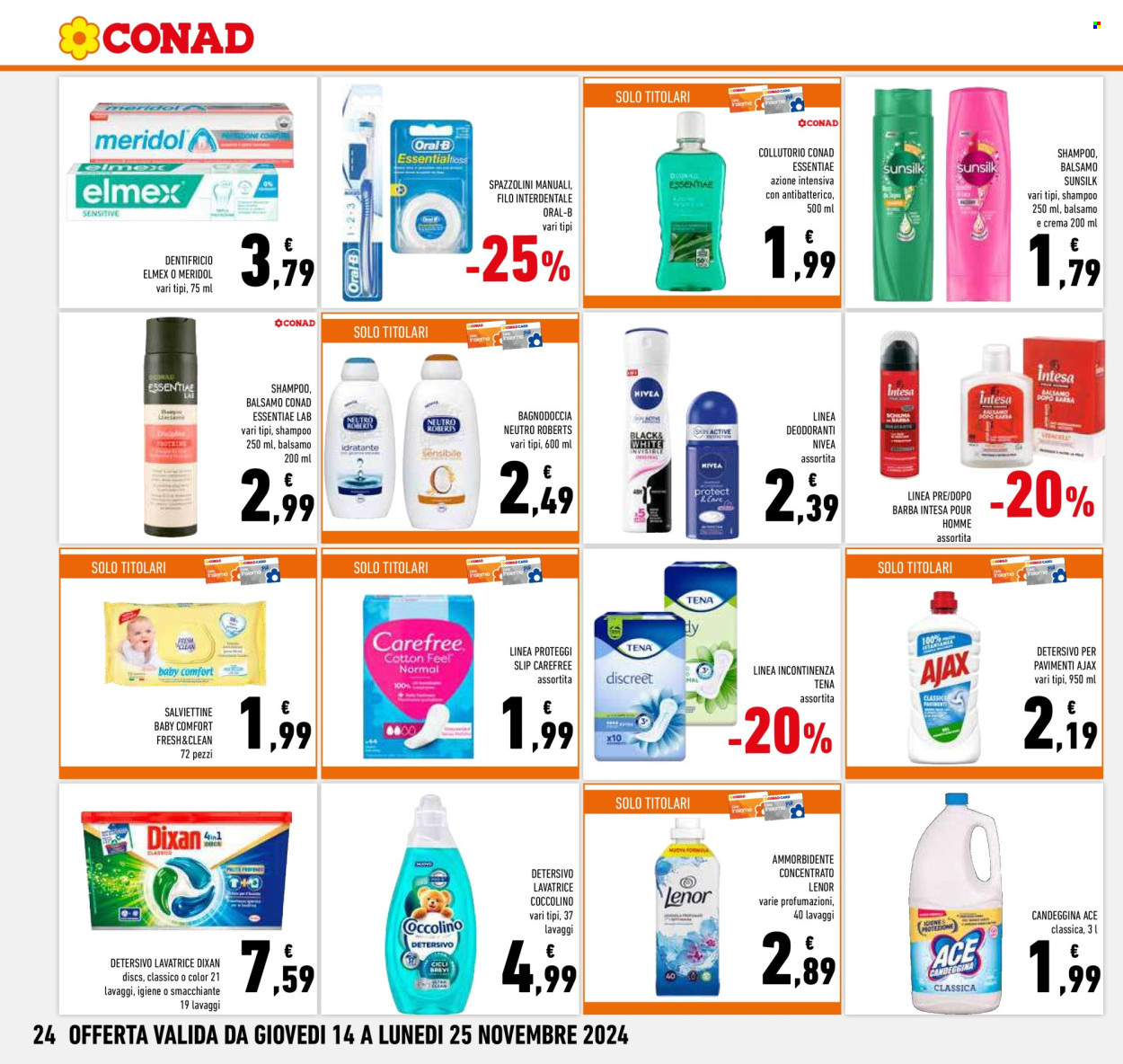 Volantino Conad - 14/11/2024 - 25/11/2024. Pagina 24