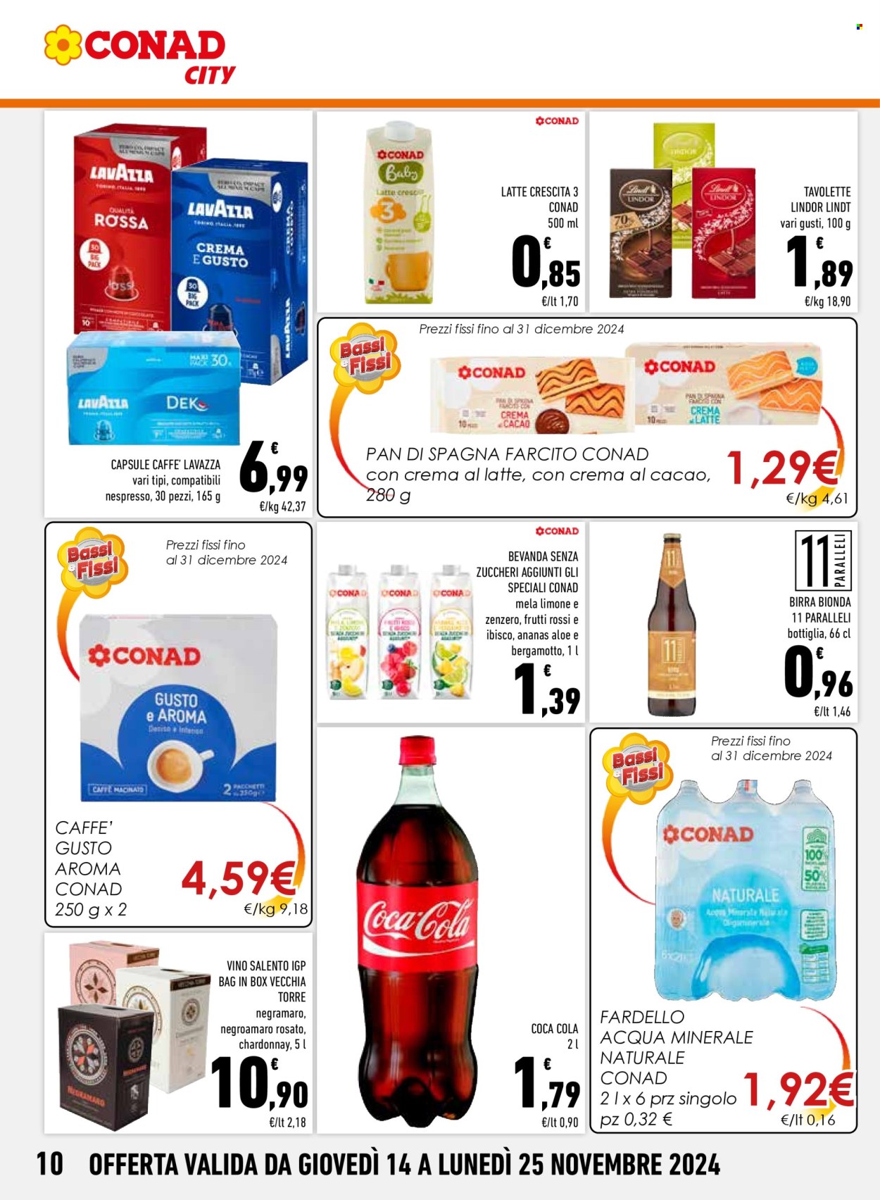 Volantino Conad City - 14/11/2024 - 25/11/2024. Pagina 10