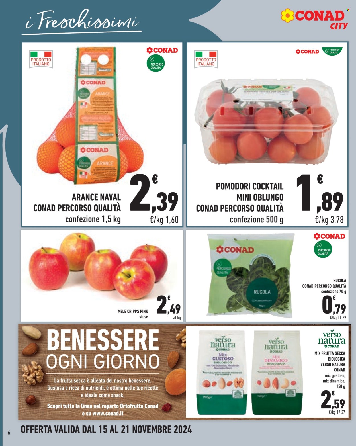 Leták Conad City - 15.11.2024 - 21.11.2024. Strana 6
