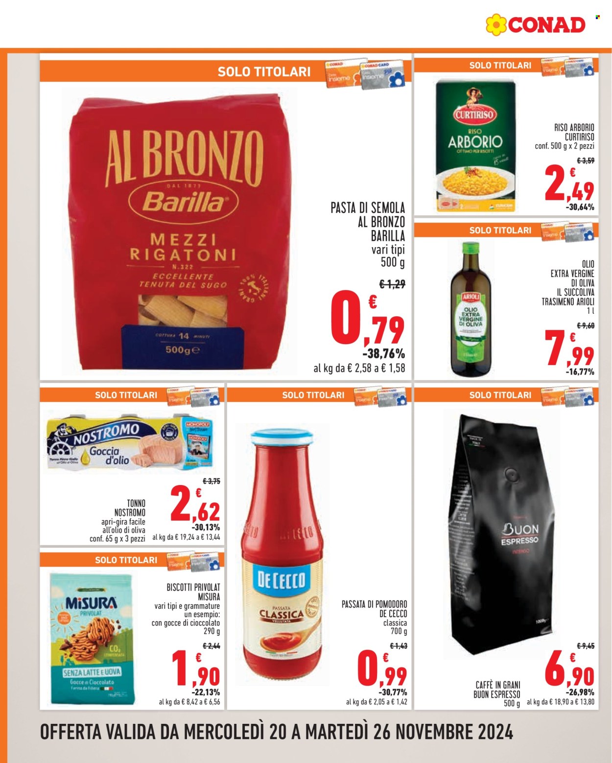 Leták Conad - 20.11.2024 - 26.11.2024. Strana 6