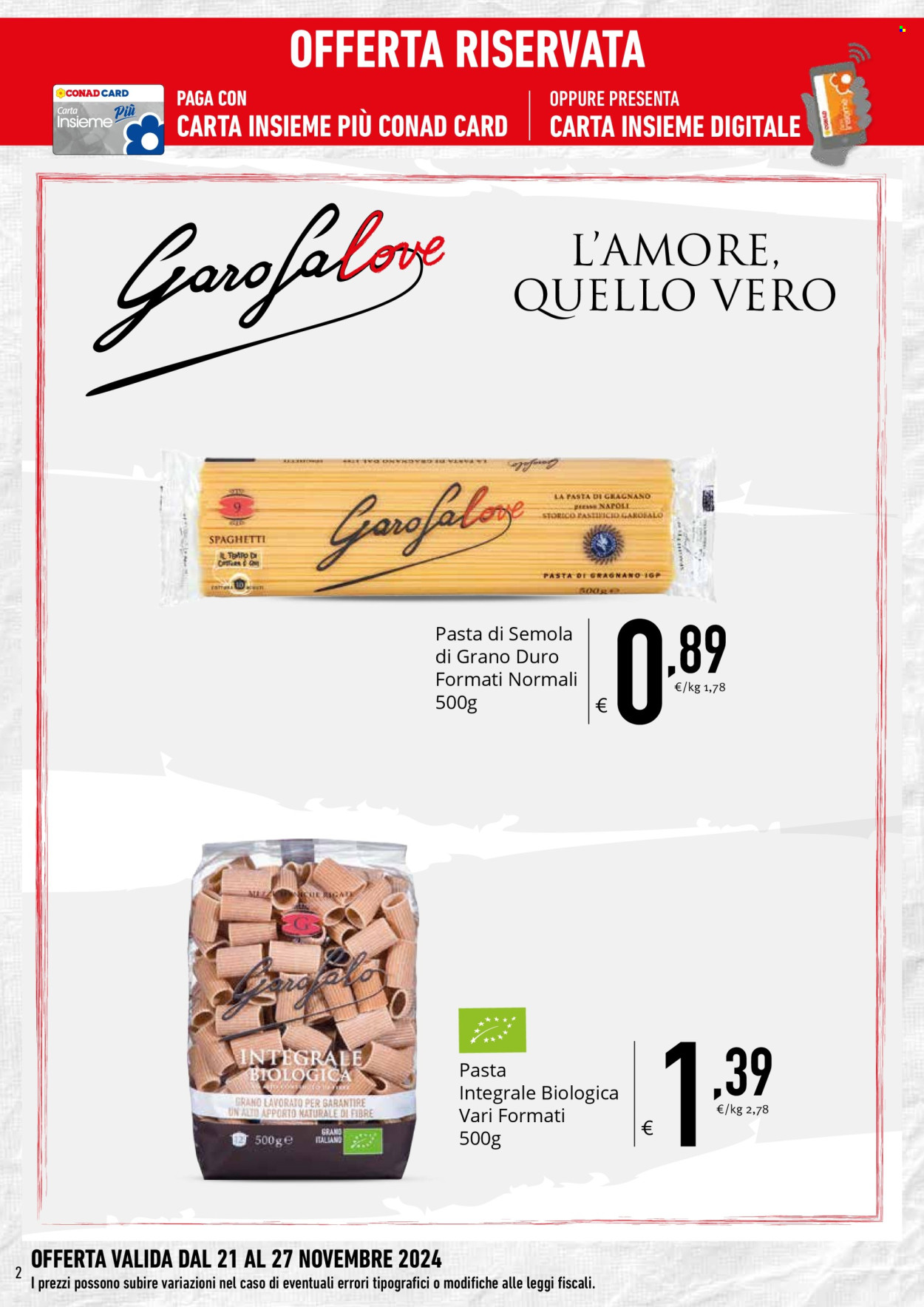 Volantino Spazio Conad - 21/11/2024 - 27/11/2024. Pagina 2
