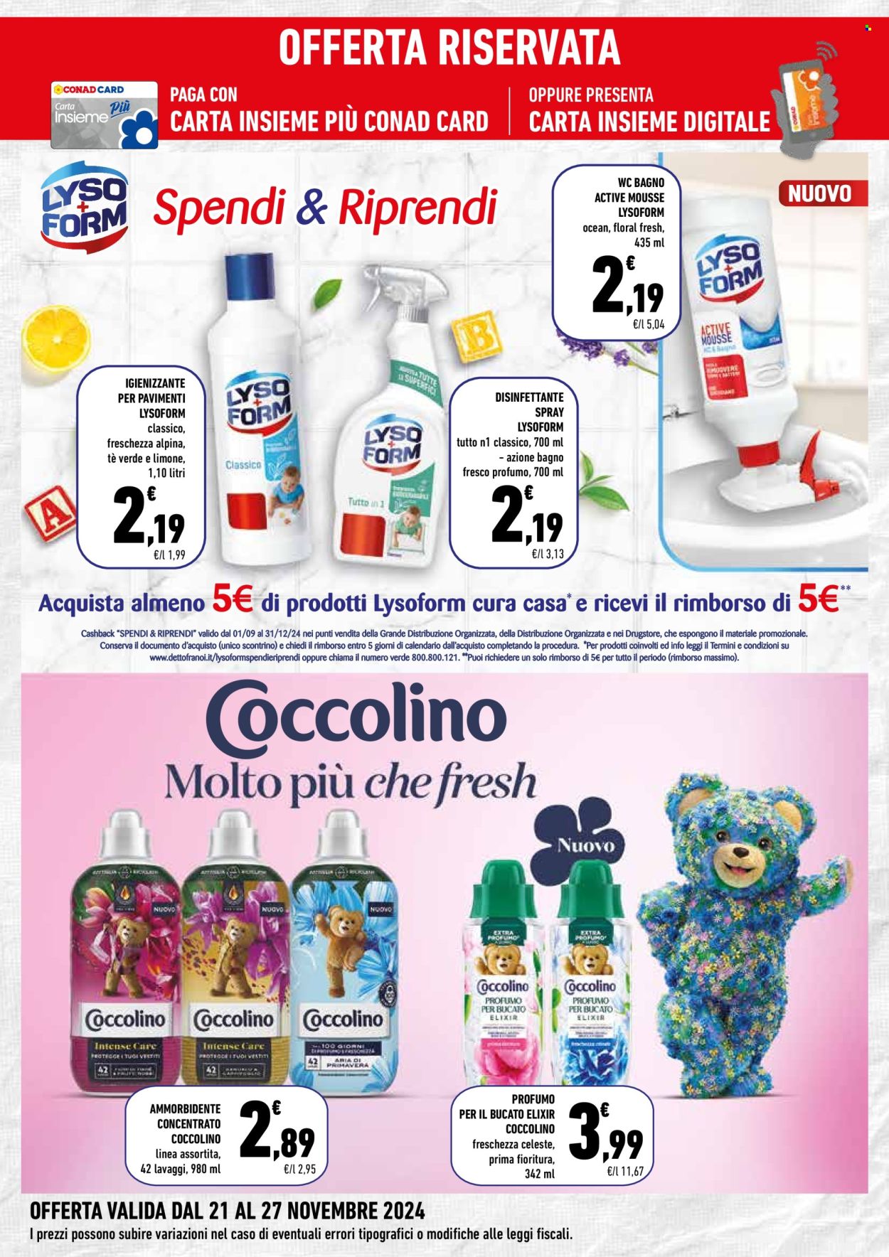 Leták Spazio Conad - 21.11.2024 - 27.11.2024. Strana 4