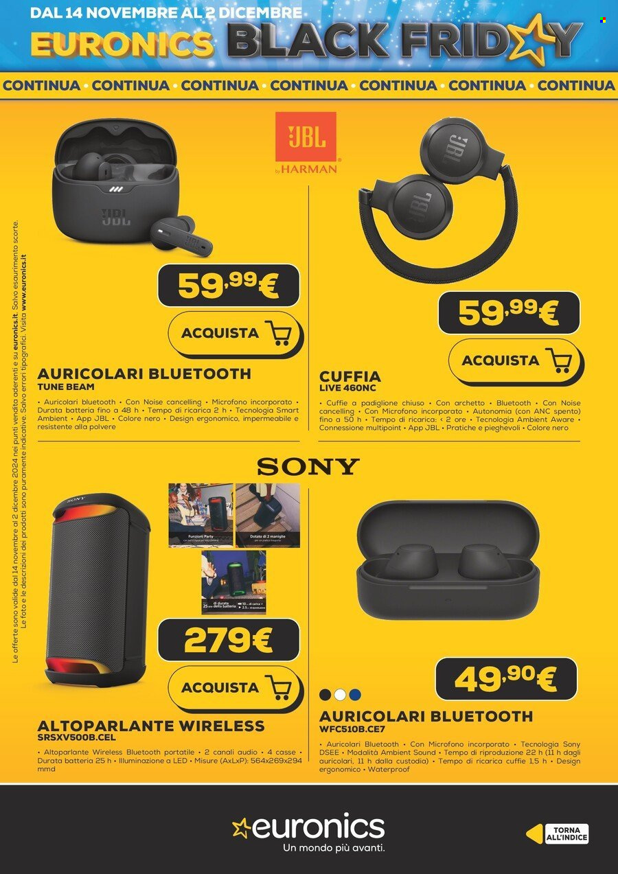 Volantino Euronics - 13/11/2024 - 2/12/2024. Pagina 11