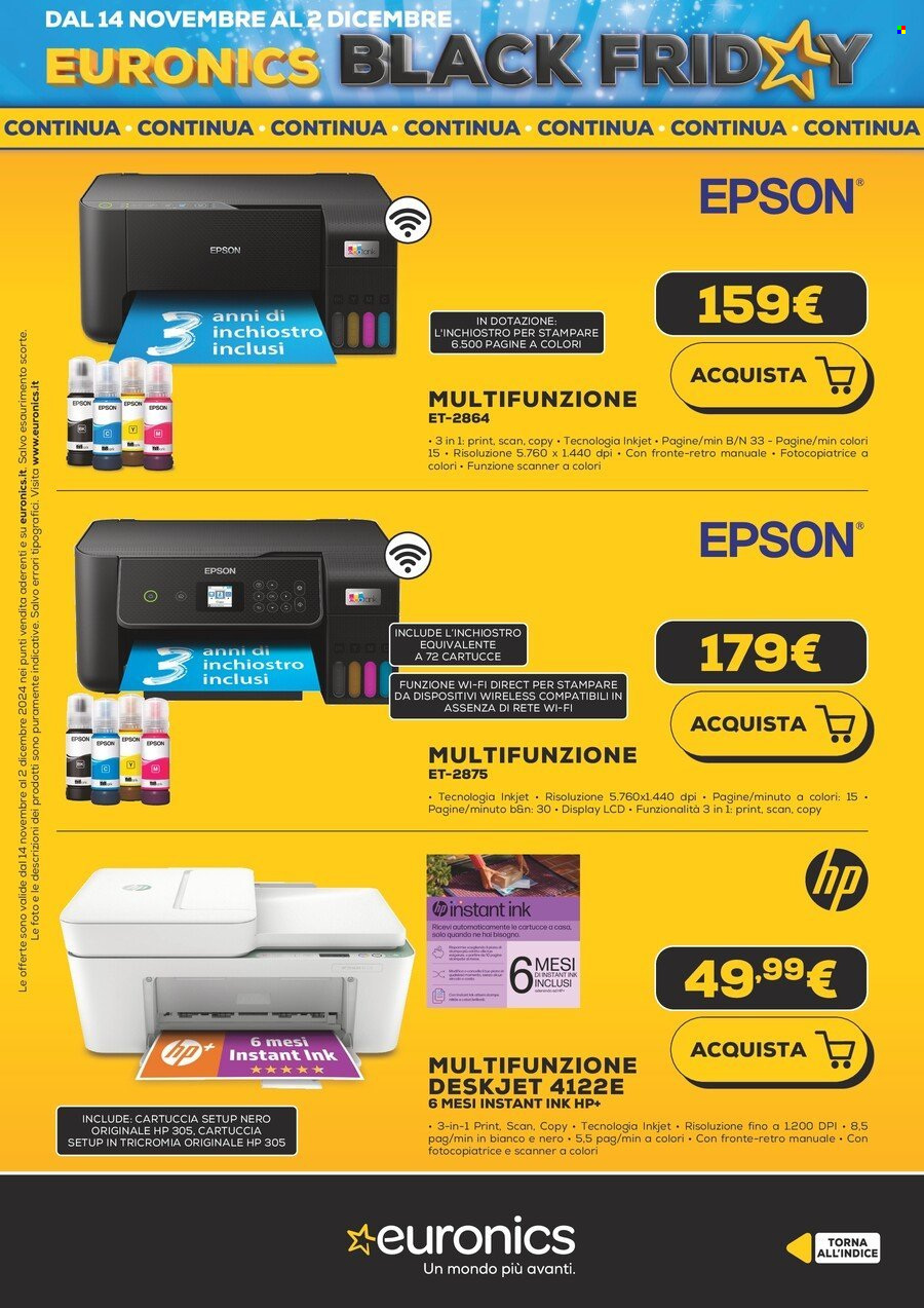 Volantino Euronics - 13/11/2024 - 2/12/2024. Pagina 27