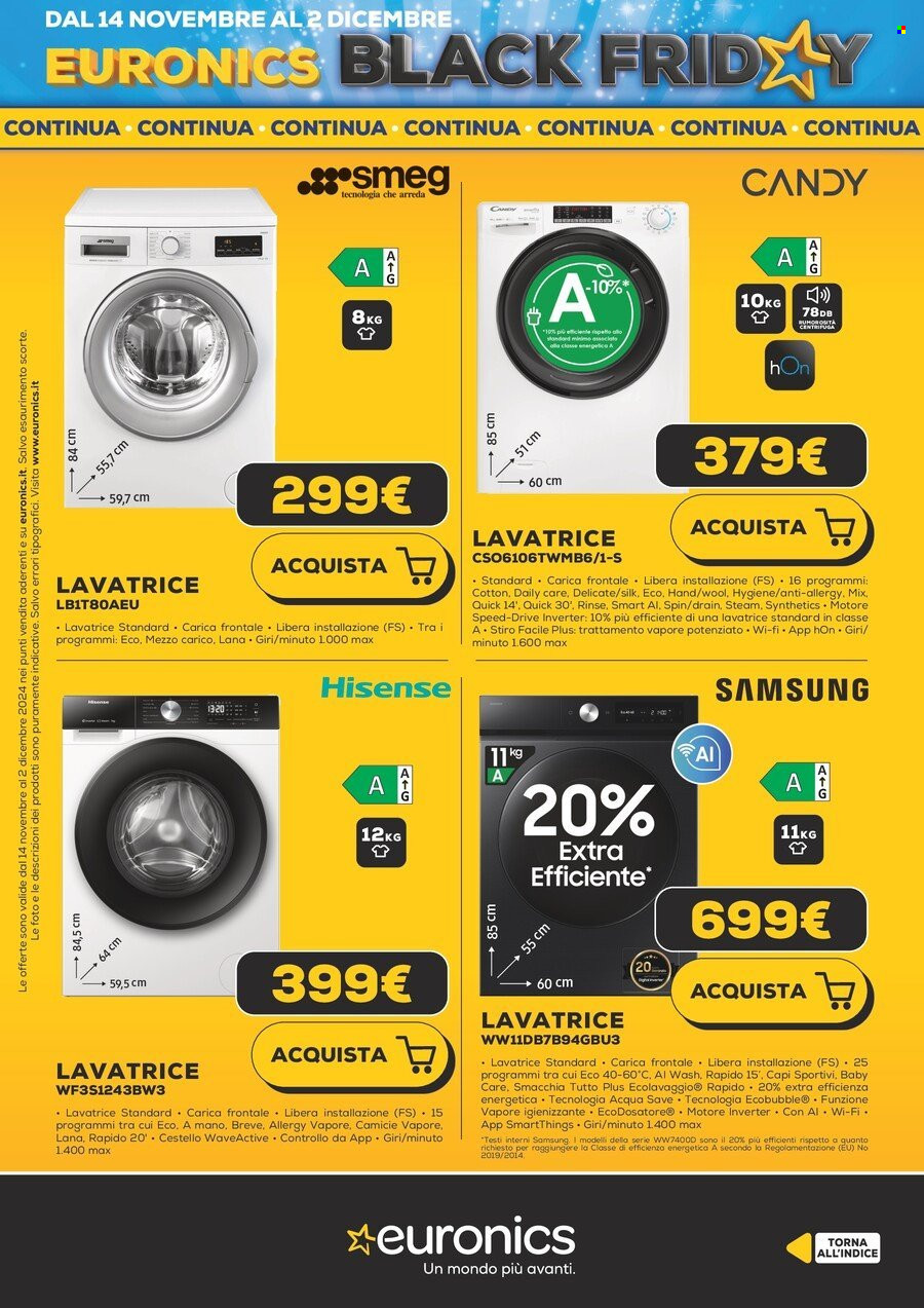 Volantino Euronics - 13/11/2024 - 2/12/2024. Pagina 32