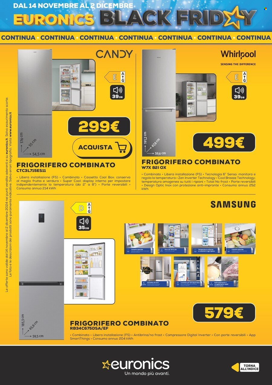 Volantino Euronics - 13/11/2024 - 2/12/2024. Pagina 35